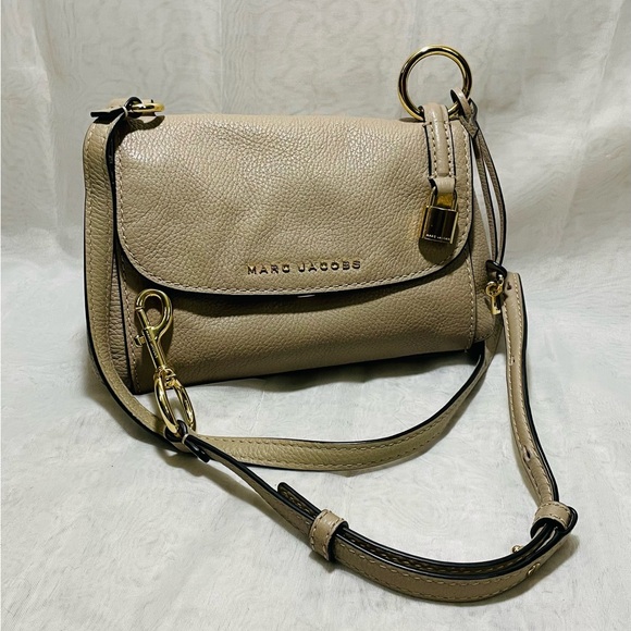 Marc Jacobs Handbags - Marc Jacobs Taupe Leather Crossbody Bag * SOLD OUT*